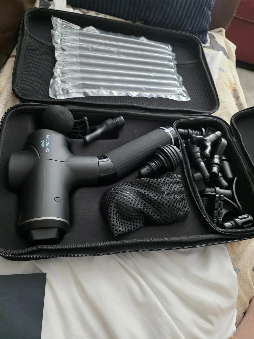 ChiroGun Massage Gun Carrying Case - Black